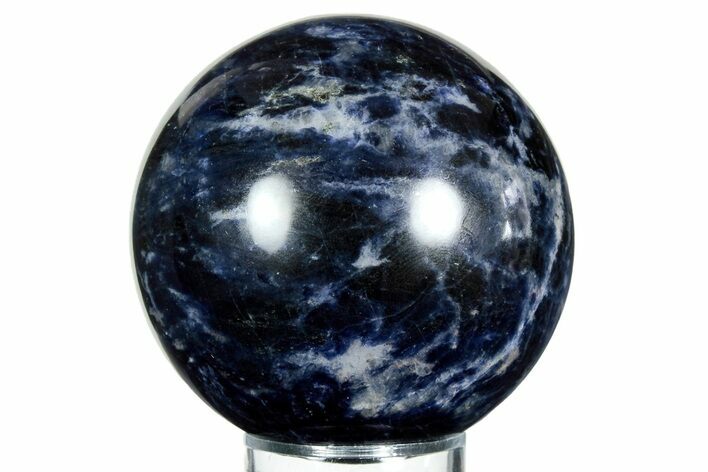 Deep Blue, Polished Sodalite Sphere #241706